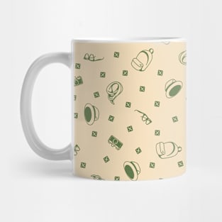 Traveler Hipster Trendy Retro Modern Pattern Mug